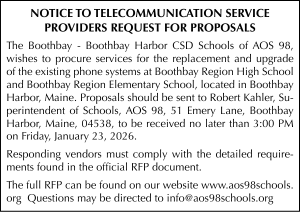 AOS 98 | ROCKY CHANNELS SCHOOL SYSTEM - Boothbay Telecom REP