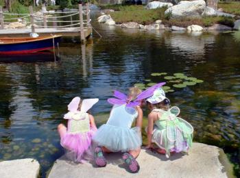 Maine Fairy House Festival at the Maine Botanical Gardens.