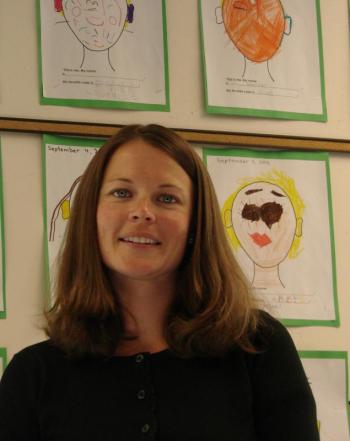 Edgecomb Eddy School kindergarten and first grade teacher Cindy Farnham. SUSAN JOHNS/Wiscasset Newspaper