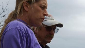 Jan Goranson and her husband Rob Johanson run Goranson Farm in Dresden. Goranson has preserved the family farm since her father passed when she was 26. Courtesy of Bill Kunitz