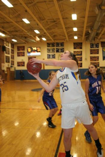 Alex Clarke looks to score. KEVIN BURNHAM/Boothbay Register