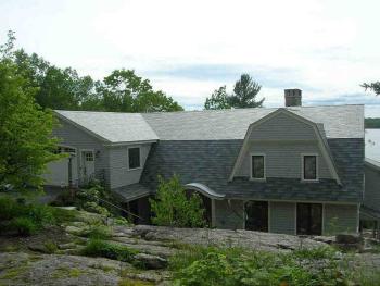 The home of Frank and Alice Schambra, where masked suspects stole money and jewelry Sunday night, March 17. Courtesy of the town of Boothbay