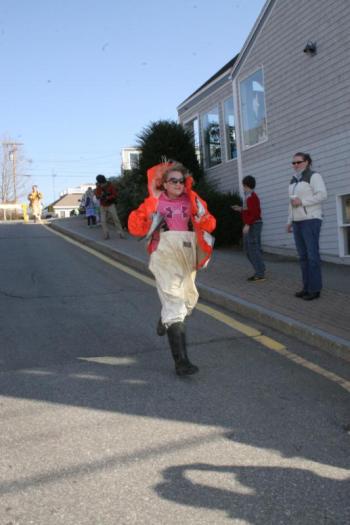 Codfish relay. KEVIN BURNHAM/Boothbay Register Codfish relay. KEVIN BURNHAM/Boothbay Register