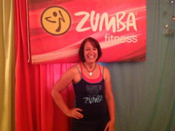 Sarah Holbrook Brewer, Zumba instructor