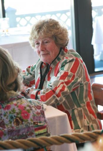 Penny Thumith was recognized as an Honorary Member of the St. Andrews Auxiliary at its annual luncheon on June 5. Thumith, who volunteered over 5,000 hours last year, was recognized for “her unflagging work and continuing dedication to the Auxiliary.” Courtesy of Scott Schott, Lincoln County Healthcare Penny Thumith was recognized as an Honorary Member of the St. Andrews Auxiliary at its annual luncheon on June 5. Thumith, who volunteered over 5,000 hours last year, was recognized for “her unflagging work and continuing dedication to the Auxiliary.” Courtesy of Scott Schott, Lincoln County Healthcare