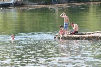 Barrett's park. Boothbay Register file photo