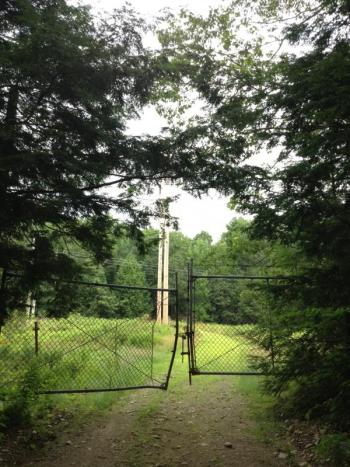 This spot near Freedom Song Lane in Wiscasset has been discussed among possible access points to the town's Montsweag Brook parcel. SUSAN JOHNS/Wiscasset Newspaper