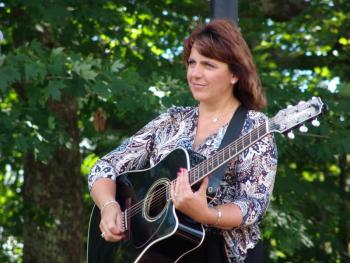 Debbie Meyers will perform on North Nobleboro Day with her band Redneck Rodeo.