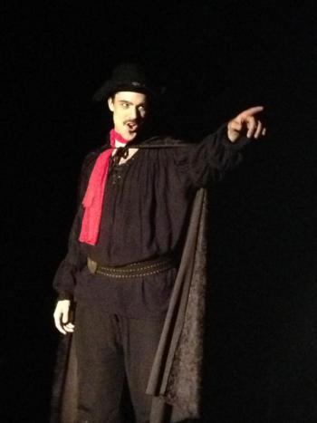 Nicholas Carroll as El Gallo.