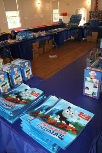 Purchase anything Thomas in the Village town hall. KEVIN BURNHAM/Boothbay Register