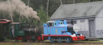 There's Thomas! KEVIN BURNHAM/Boothbay Register