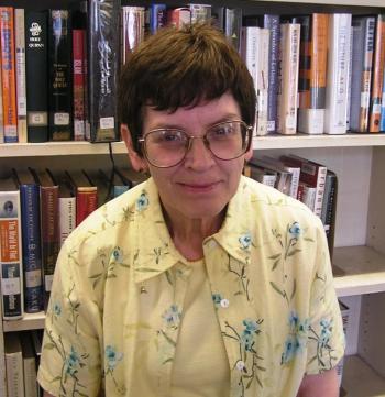 Longtime librarian Linda Barter. Courtesy of Boothbay Harbor Memorial Library