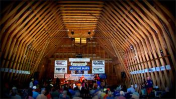 The Darrows Barn is the venue for the 7th Annual Damariscotta Blues Festival on Saturday, August 3. Photo from festival website.