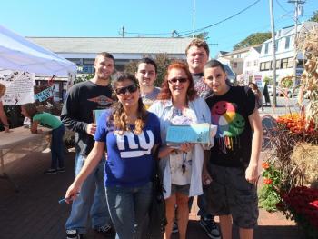 "The Fighting Mongooses," a veteran team of treasure hunters ready to try their luck at cracking this year's clues. RYAN LEIGHTON/Boothbay Register