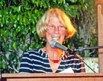 Maine Poet Laureate Emeritus, Betsy Sholl. Courtesy of Andrew Twaddle