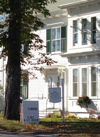 Cheese at Boothbay Region Historical Society. NICOLE LYONS/Boothbay Register