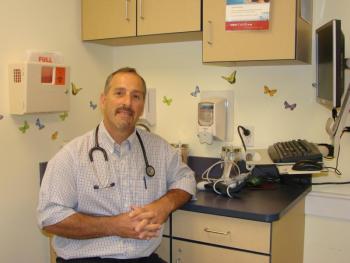Dr. Steve Feder of Edgecomb has been named to receive an award from the Maine Children's Alliance. SUSAN JOHNS/Wiscasset Newspaper