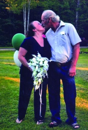 Vicki and Dennis Mosier at their anniversary party. Courtesy of Sandra Emerson