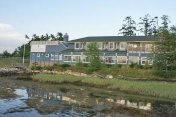 Last known as the Davis Island Grill, this waterfront restaurant in Edgecomb is among four area Bank of Maine properties up for auction October 18. Courtesy www.keenanauction.com Last known as the Davis Island Grill, this waterfront restaurant in Edgecomb is among four area Bank of Maine properties up for auction October 18. Courtesy www.keenanauction.com
