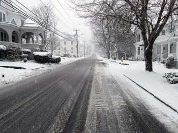 Townsend Avenue in Boothbay Harbor on Tuesday, March 19, 2013. GARY DOW/Boothbay Register