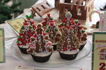 Photo of gingerbread forest