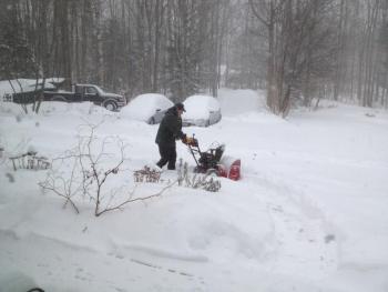 Photo of snowblower