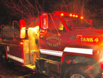 Wiscasset fire truck