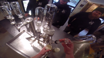 Plenty of taps to sample at the Oxbow Tasting Room. RYAN LEIGHTON/Boothbay Register