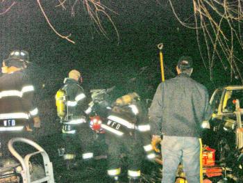 Wiscasset firefighters