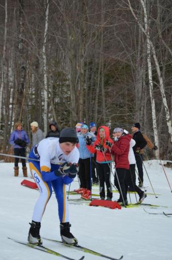 Senior Robert Campbell led the Seahawks Nordic team at the Sassi Memorial Classic race on Saturday, as he has all season. Campbell has skied for BRHS since the Nordic team was founded in his freshmen year. Courtesy of Aquilino Alamo Photo of Robert Campbell