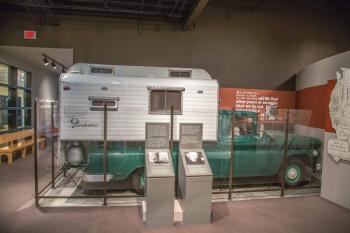 John Steinbeck’s truck, used for his own journey across America, in Salinas, Calif. Courtesy of Bruce Barlow