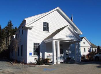 The Southport Memorial Library as it looks today. SUZI THAYER/Boothbay Register