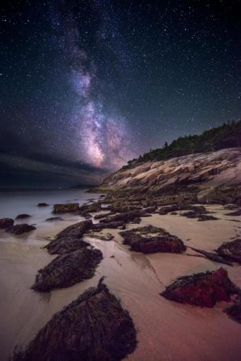 Moe Chen's "Sand Beach Nights" was tabbed as the best in show photograph at the 2013 Maine Photography Show. Chen