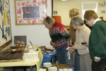 Saving room for dessert. KEVIN BURNHAM/Boothbay Register