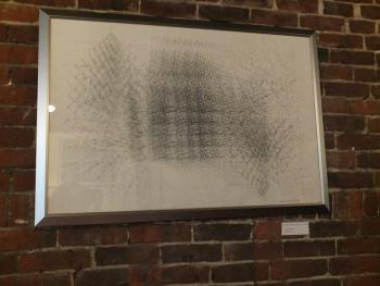 Graphite Drawing (2014) 24 by 36-inch piece on Mylar, Terry Seaman Terry Seaman