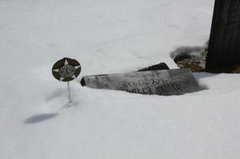 Photo of veteran’s grave marker