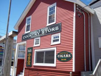 GIMBEL & SONS Country Store will keep its name and owners, Mark and Dianne Gimbel, but will add convenience store items this summer. SUZI THAYER/Boothbay Register