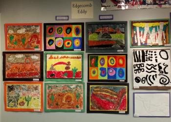 Edgecomb Eddy School artwork