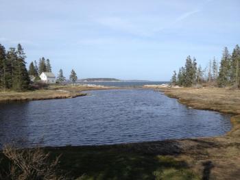 Photo of Southport Island salt pond