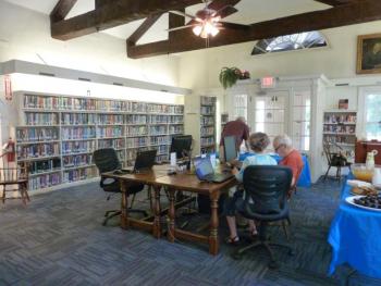 The renovated large room on the first floor at the Boothbay Harbor Memorial Library. KATRINA CLARK/Boothbay Register