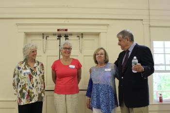 Photo of Wendy Pieh, Leila Percy, Dawn Gilbert and Eliot Cutler