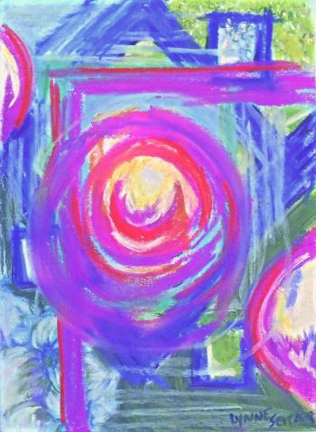 "Salient Circles"  Lynne Seitzer