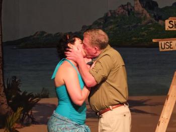 FINALLY. The kiss between Emile De Becque and Nellie - everyone waits a long time for that one!
LISA KRISTOFF/Boothbay Register