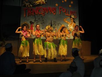 A scene from the Thanksgiving Follies in "South Pacific."
LISA KRISTOFF/Boothbay Register