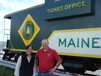 Harmony Llanto, Charles Jensen, Maine Eastern Railroad