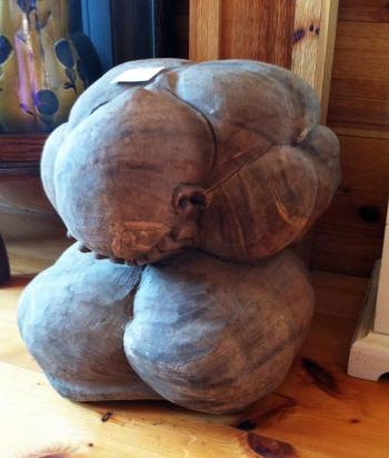 THE WEEPING BUDDHA is believed to absorb all the grief of the world. SUZI THAYER/Boothbay Register