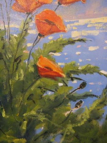 "Poppies by the Sea" Brad Betts