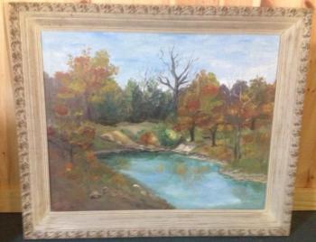 Dorothy's Quarry watercolor by Joyce Hines