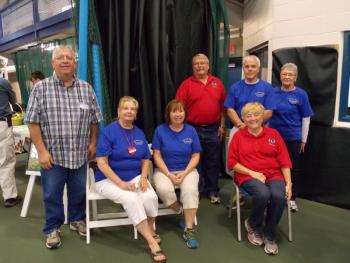 The Boothbay Region Lions Club gave free vision screenings. KATRINA CLARK/Boothbay Register