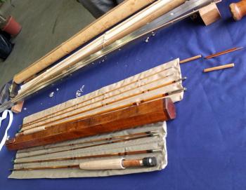 Bamboo fly fishing rods